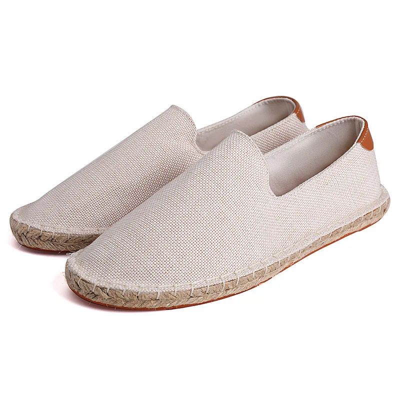 Espadrille Slip On - Men's Classic Casual Shoes Handmade Loafer