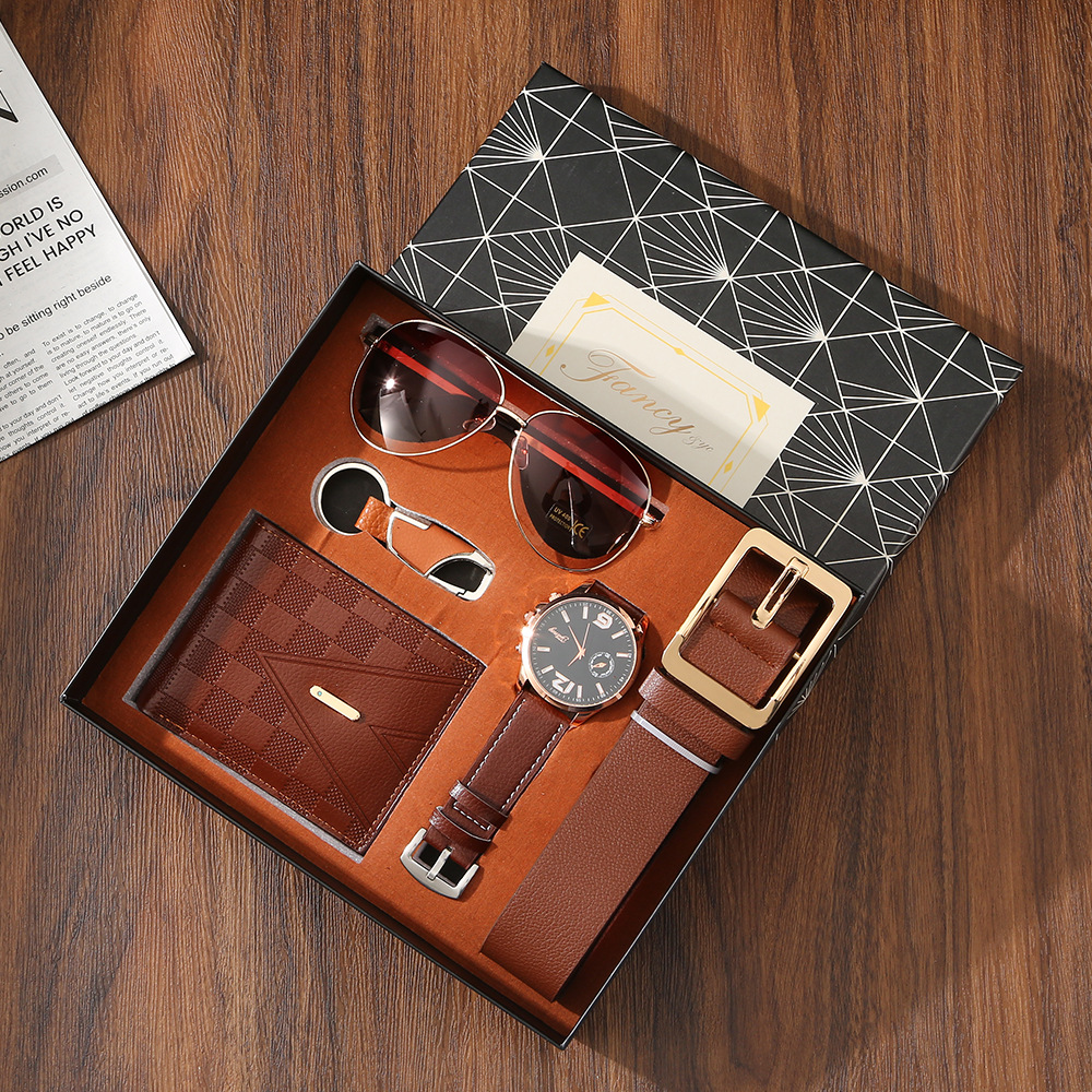 Sunglass Retainer Cord - New Mens Watch Set with Gift