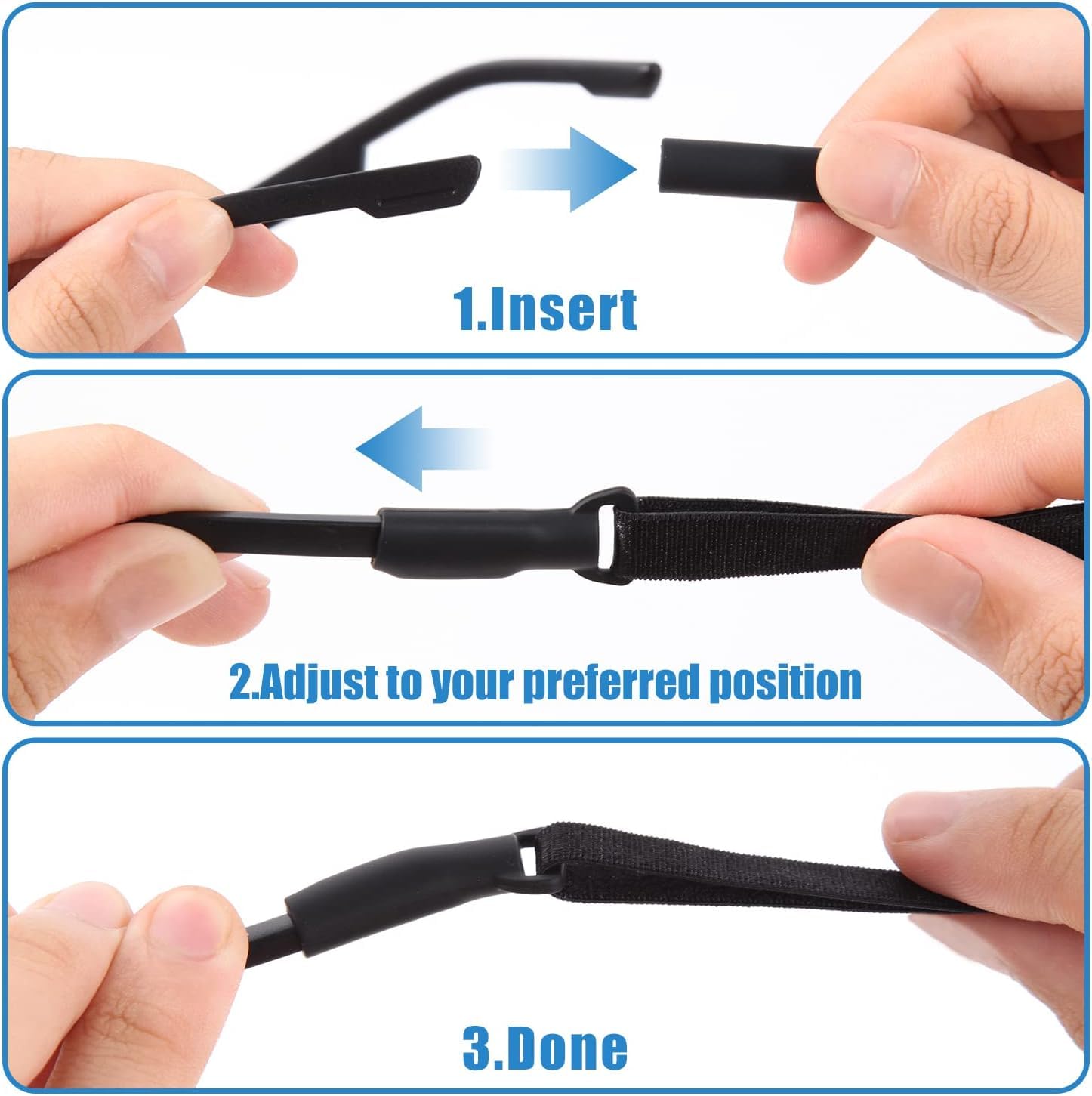 4Pcs Adult Glasses Straps (8.3 – Sunglass Retainer Cord recenzja i cena