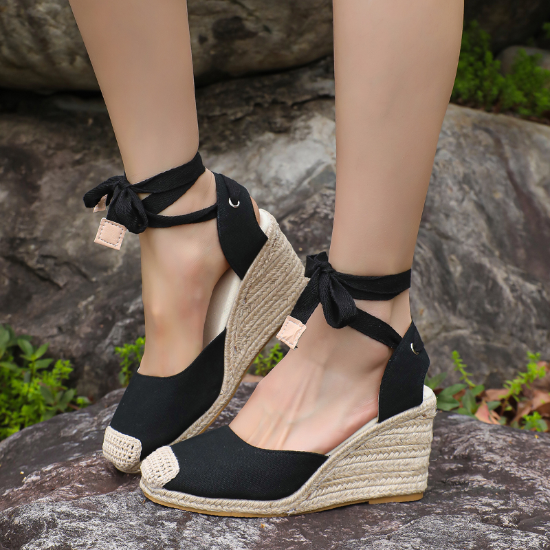 Wedges Shoes for Women Slip on – Espadrille Slip On recenzja i cena