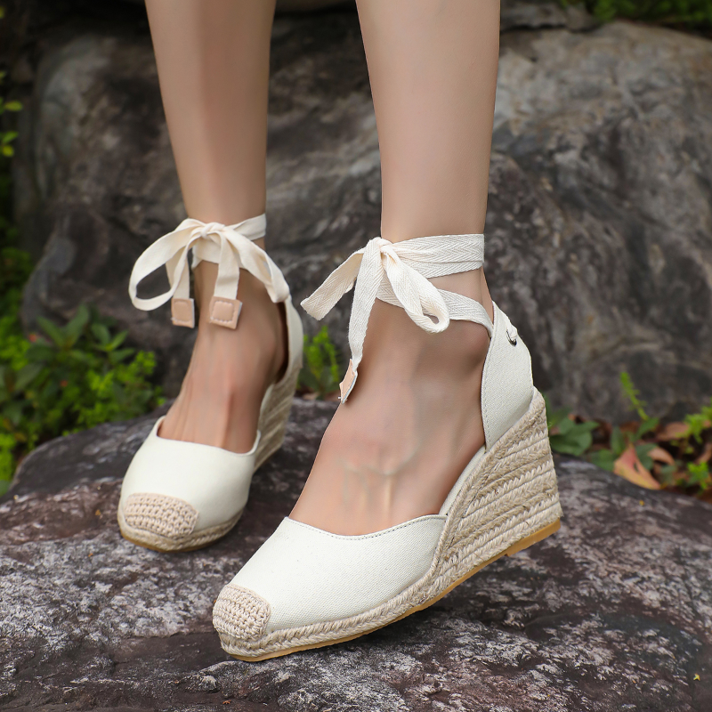 Wedges Shoes for Women Slip on – Espadrille Slip On recenzja i cena