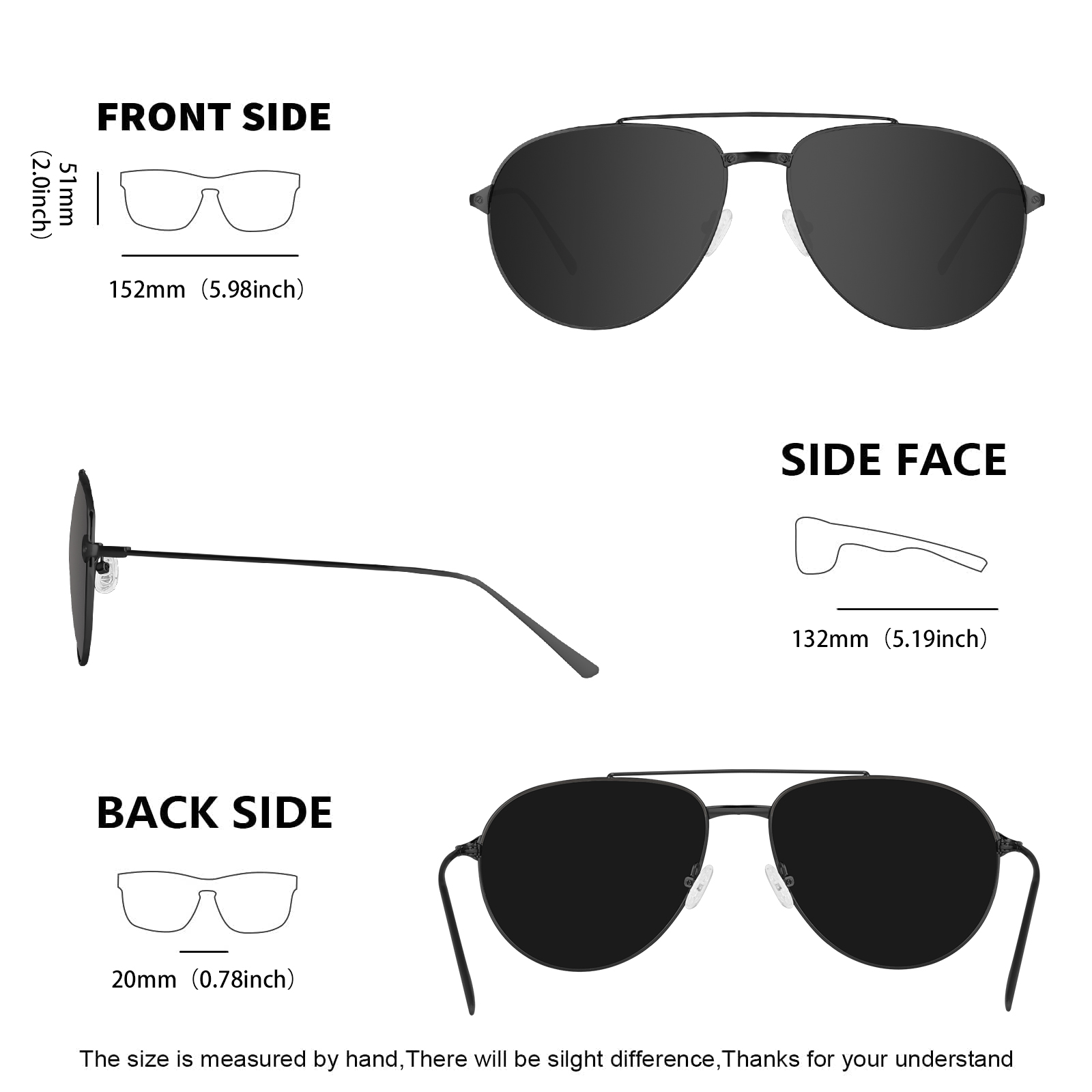 MAXJULI Aviator Sunglasses for – Sunglasses Aviator Polarized recenzja i cena