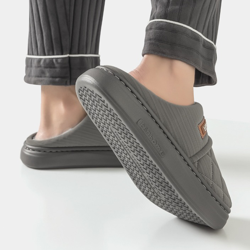 Winter Warm Slipper Women Men  – Flip Flop Leather Men recenzja i cena