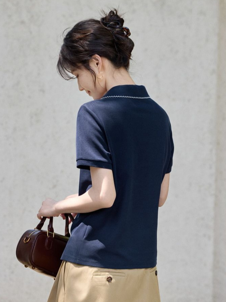 Women's Slim Fit Figure Flatte – Polo Shirt Pique recenzja i cena