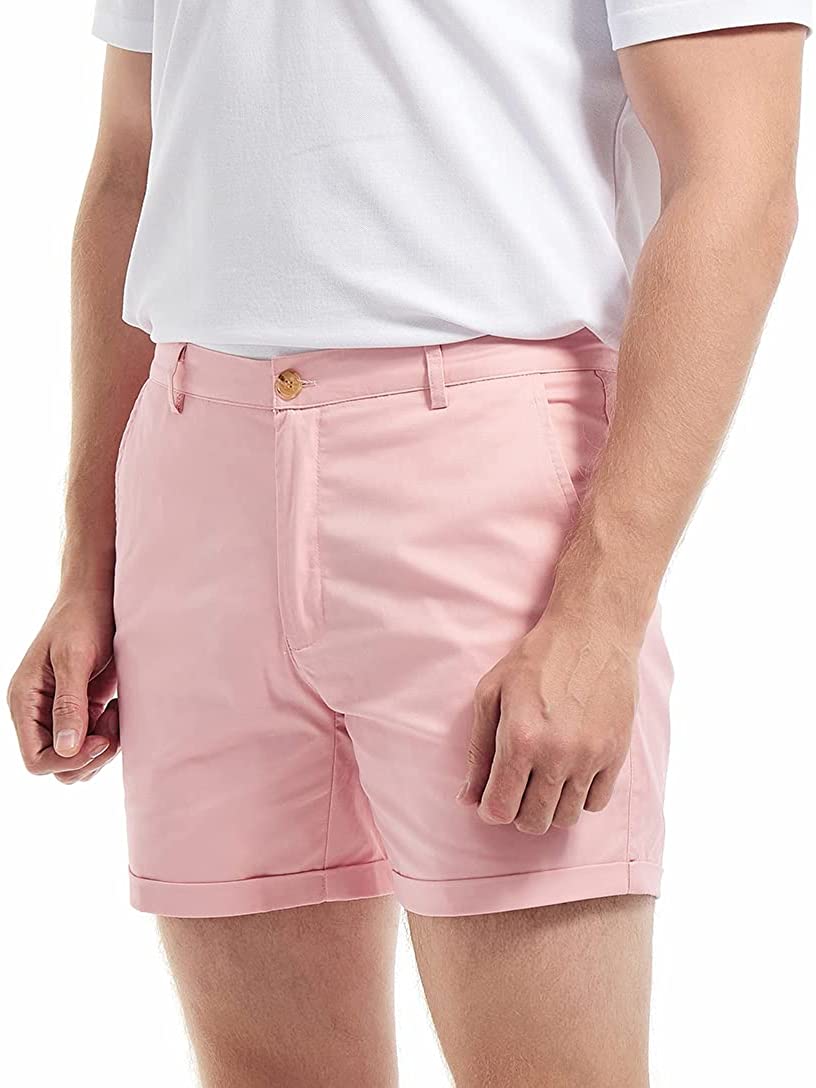 AIMPACT Men's Summer Slim-fit  – Shorts Chino Slim recenzja i cena
