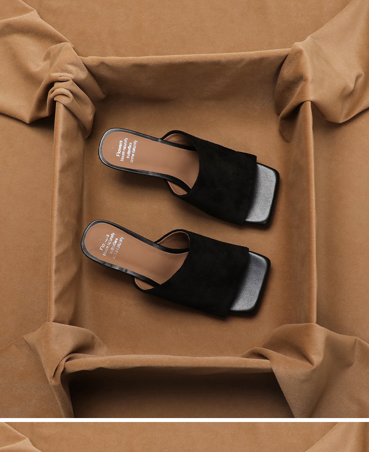 SHOEBOX French retro style lea – Casual Sandal Leather recenzja i cena