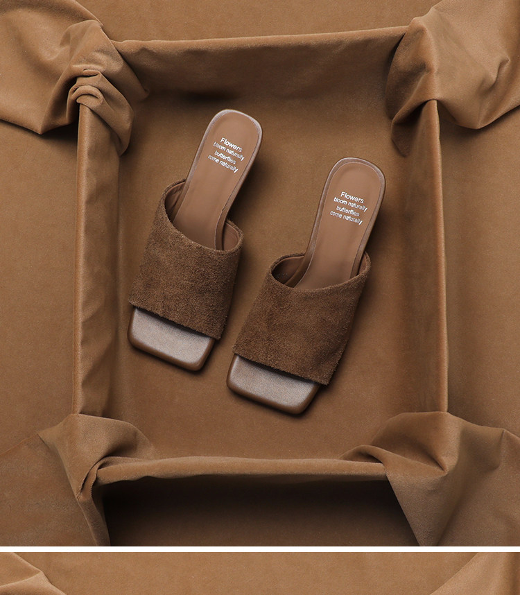 SHOEBOX French retro style lea – Casual Sandal Leather recenzja i cena