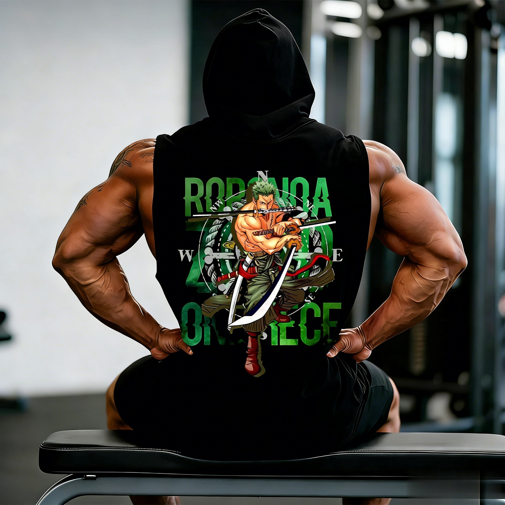 One Piece Zoro Roronoa Anime W – Tank Top Muscle recenzja i cena