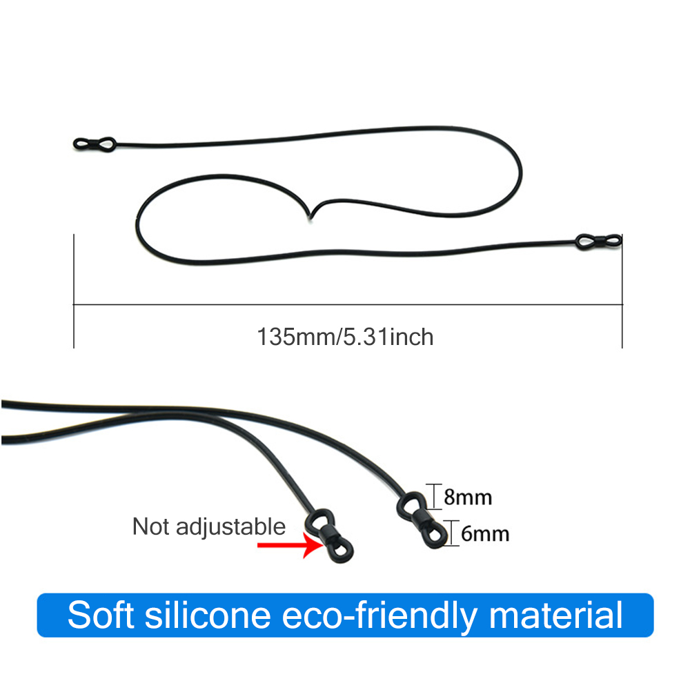 Colorful Silicone Glasses Chai – Sunglass Retainer Cord recenzja i cena