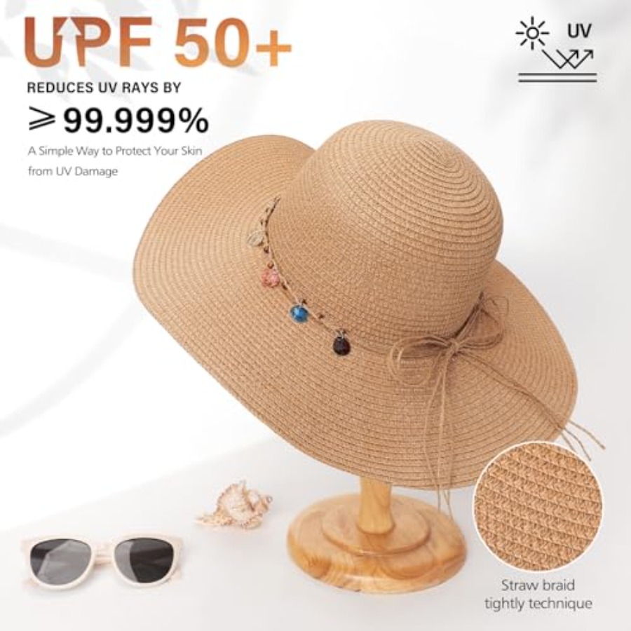 Trifabricy Beach Sun Straw Hat – Packable Hat Nylon recenzja i cena