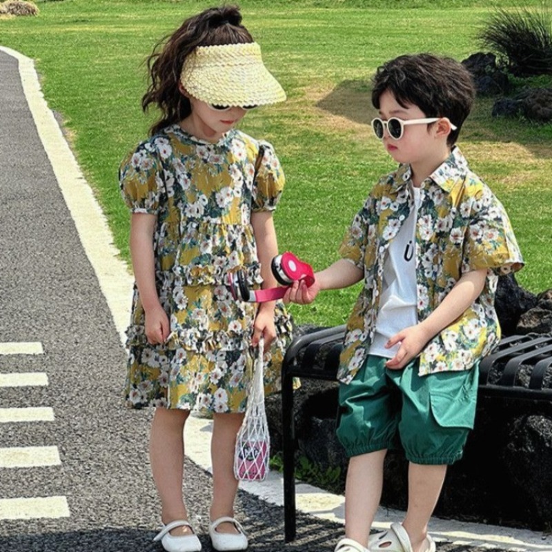 Vintage Floral Short Sleeve Sh – Resort Shirt Floral recenzja i cena