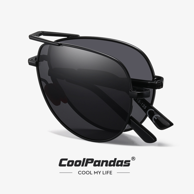 CoolPandas Fashion Folding Sun – Sunglasses Aviator Polarized recenzja i cena