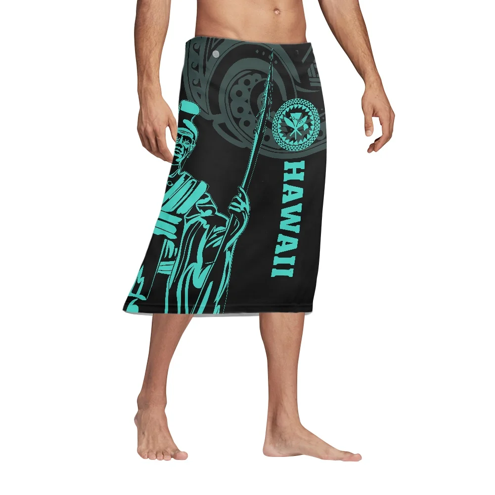 Polynesian Tribal Tattoo Print – Sarong Men Wrap recenzja i cena