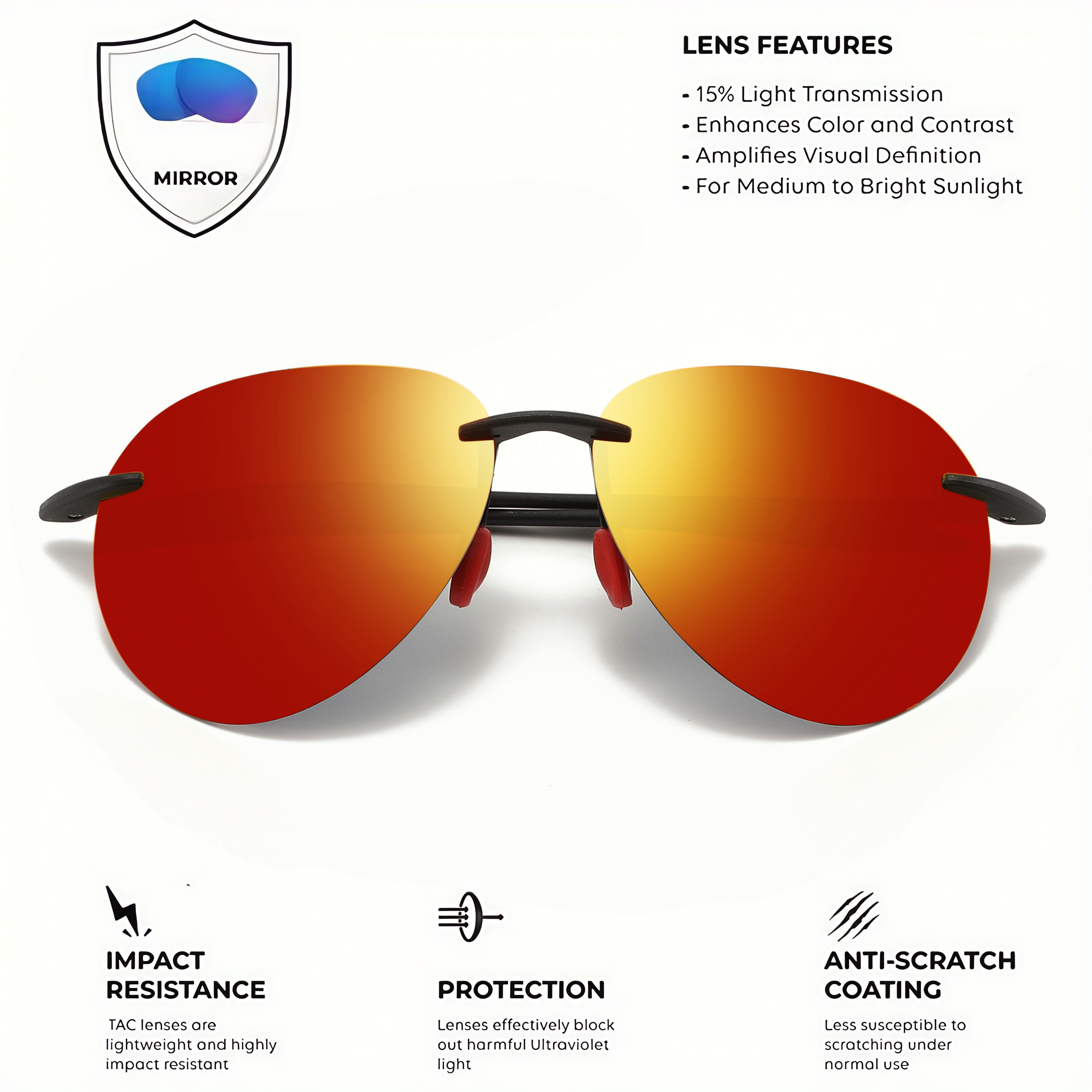 Ultra Light 12g TR90 Frameless – Sunglasses Aviator Polarized recenzja i cena