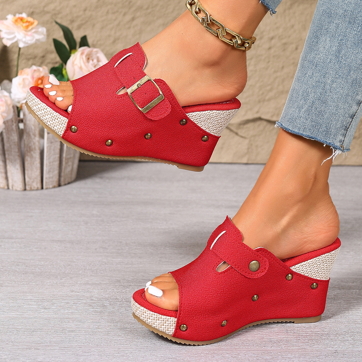 Summer Women's Espadrille Wedg – Espadrille Slip On recenzja i cena