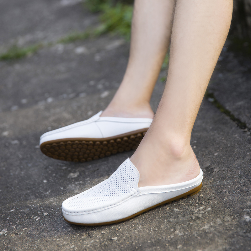 Men Casual Loafers Fashion Out – Flip Flop Leather Men recenzja i cena