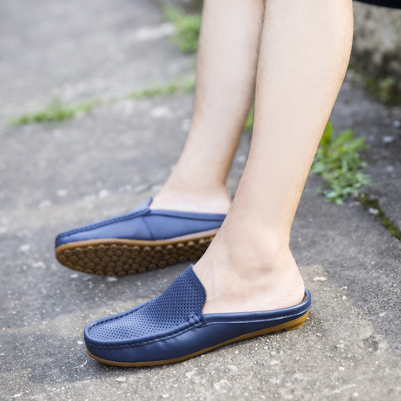 Men Casual Loafers Fashion Out – Flip Flop Leather Men recenzja i cena
