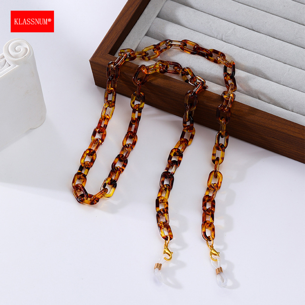 KLASSNUM Multicolor Brown Acry – Sunglass Retainer Cord recenzja i cena