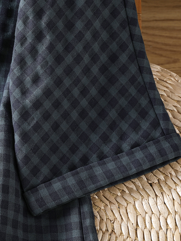 Chinese Style Cotton Linen Pla – Linen Shirt Breathable recenzja i cena