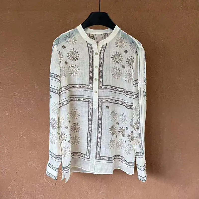 Women New Design Loose Tempera – Resort Shirt Floral recenzja i cena