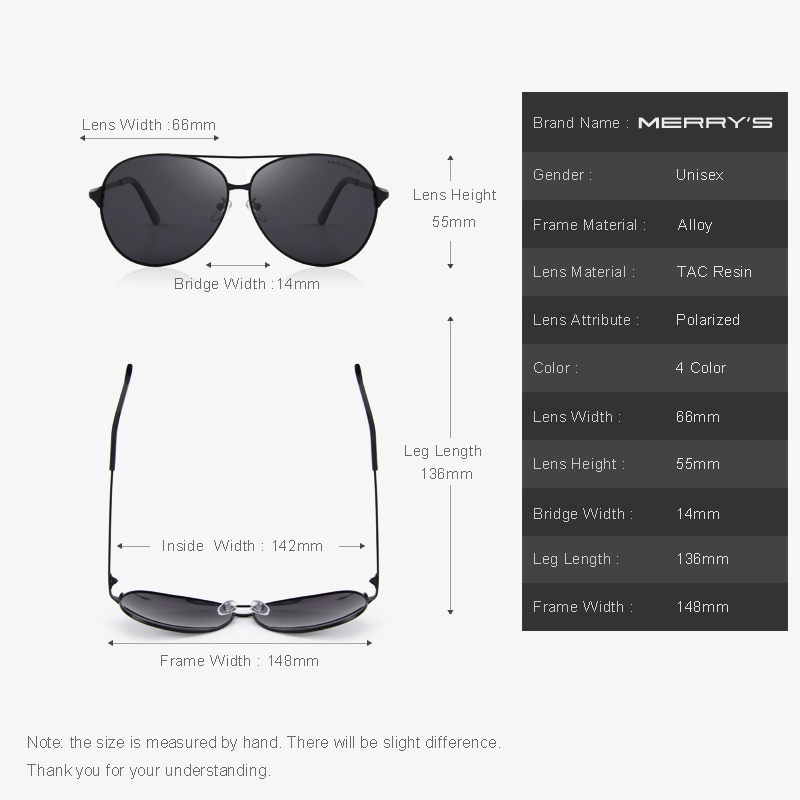 MERRYS DESIGN Men/Women Classi – Sunglasses Aviator Polarized recenzja i cena