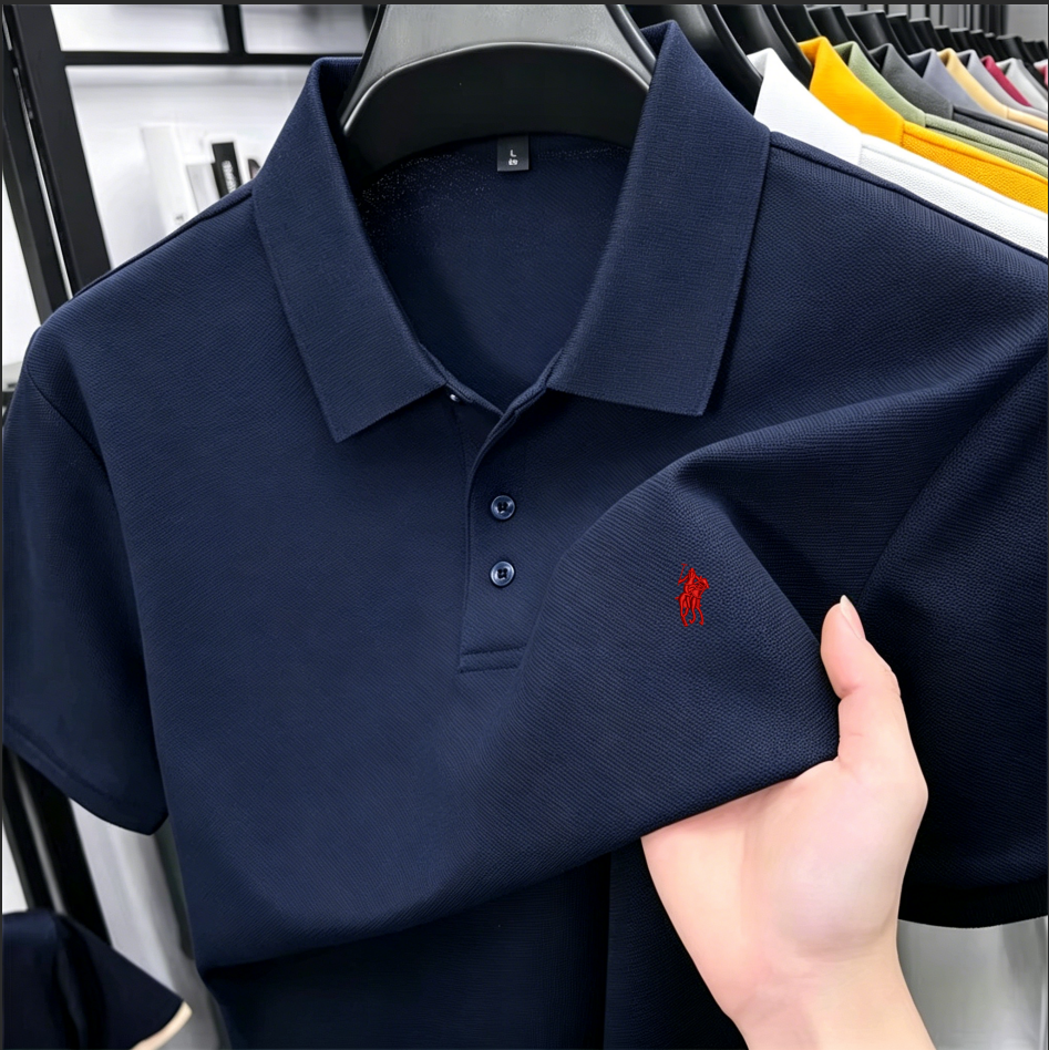 2026 Summer Men's Pique Cotton – Polo Shirt Pique recenzja i cena