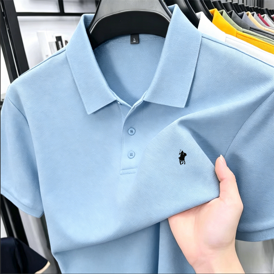 2026 Summer Men's Pique Cotton – Polo Shirt Pique recenzja i cena
