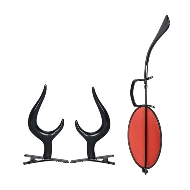 DXAE Devil Horns Hair Clips Mo – Sunglass Retainer Cord recenzja i cena