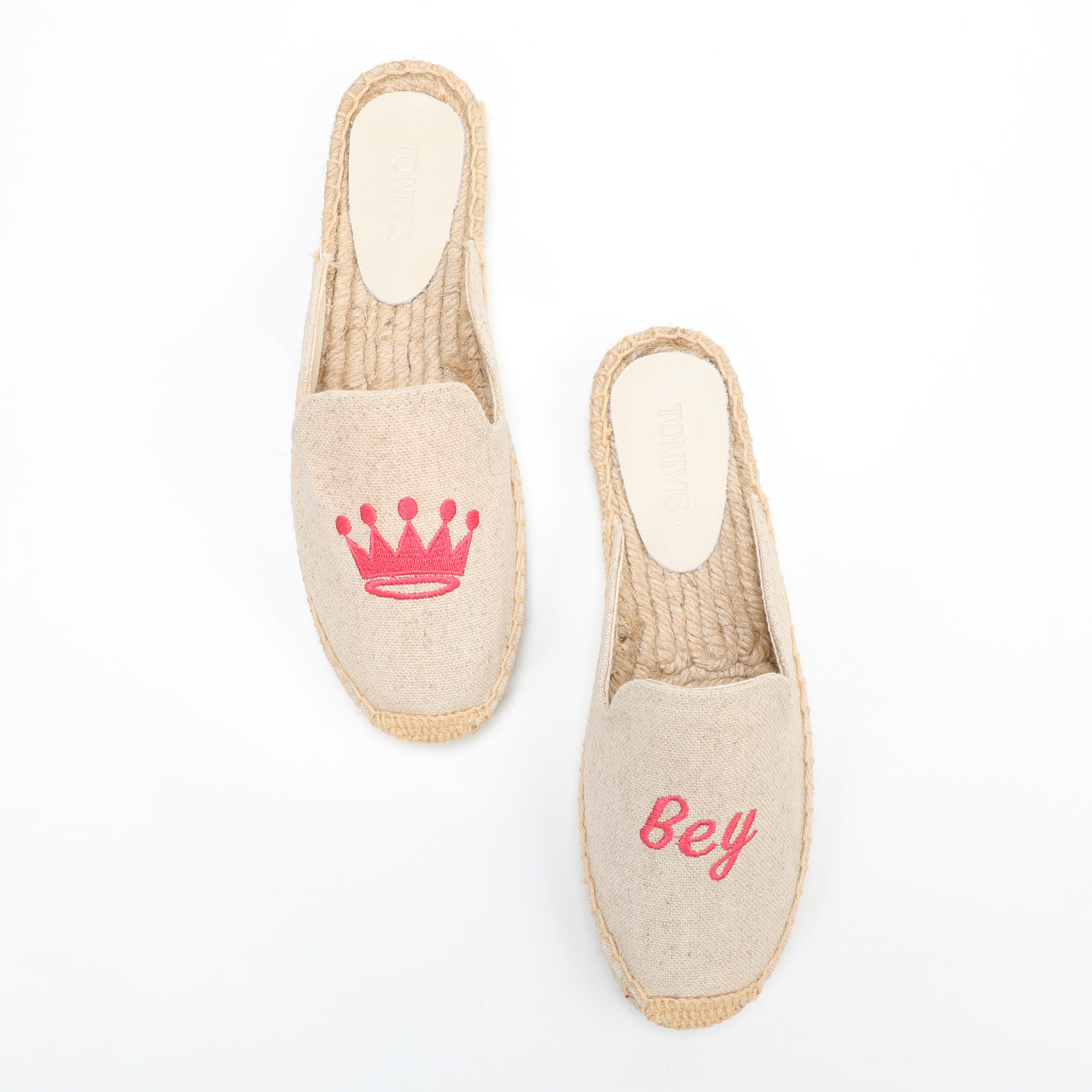 Women Floral Embroidered Espad – Espadrille Slip On recenzja i cena