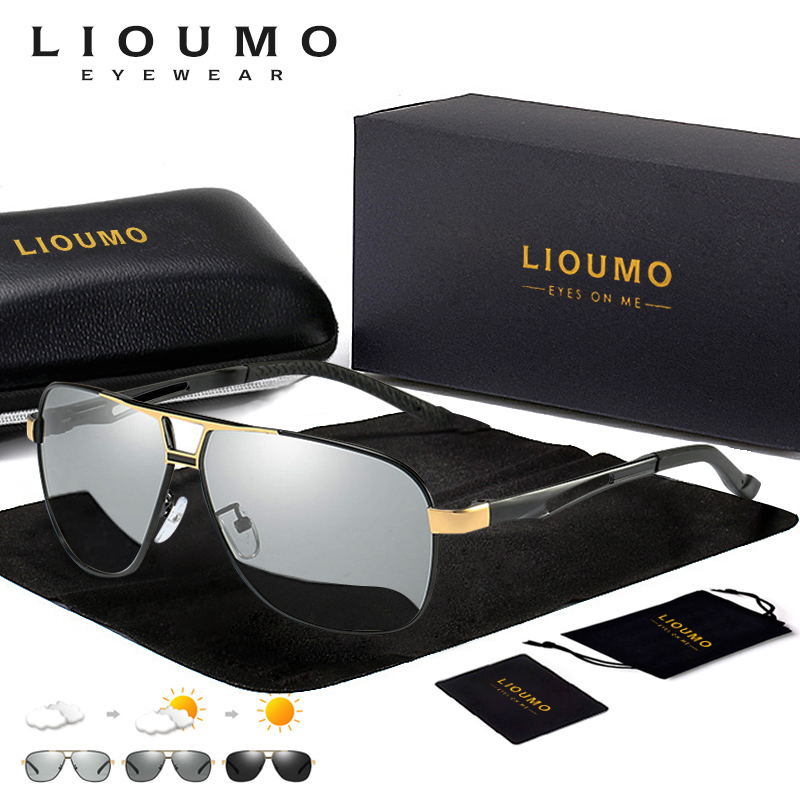 LIOUMO Aviation Sunglasses Men – Sunglasses Aviator Polarized recenzja i cena