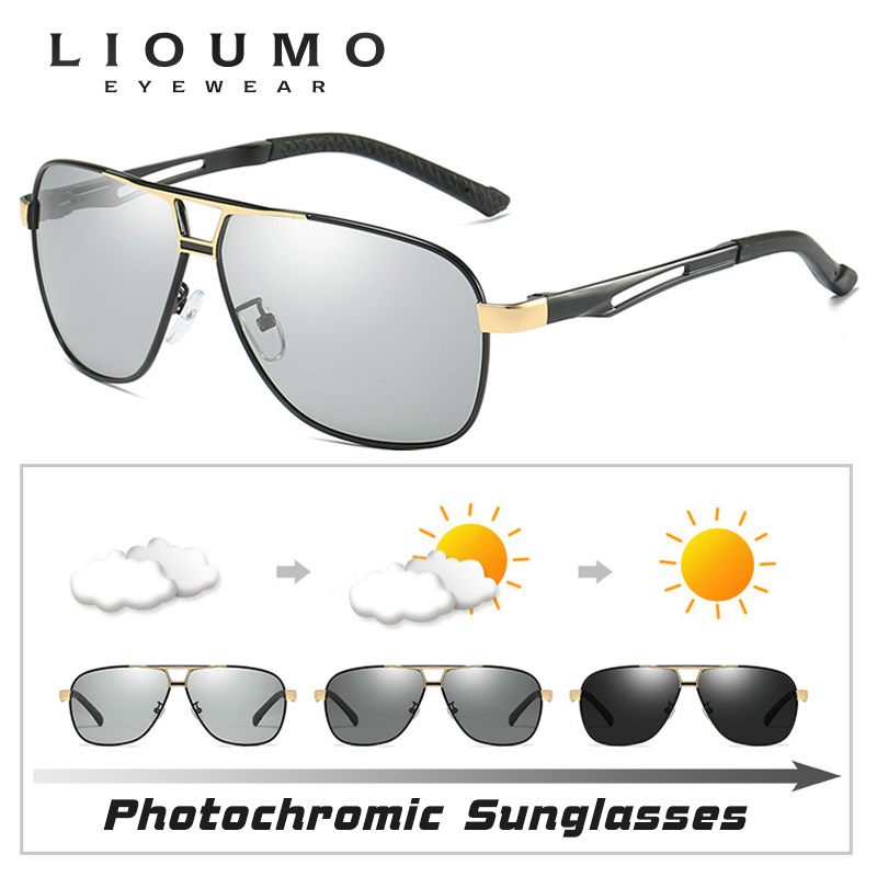 LIOUMO Aviation Sunglasses Men – Sunglasses Aviator Polarized recenzja i cena