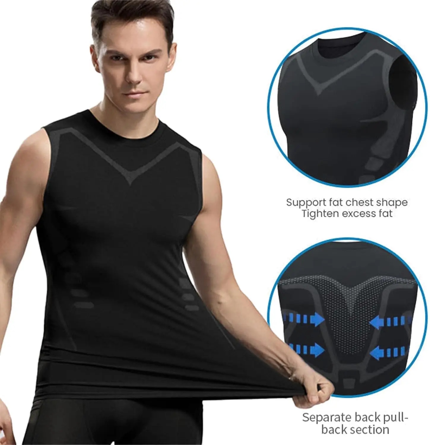 Compression Tank Top Men Gym S – Tank Top Muscle recenzja i cena