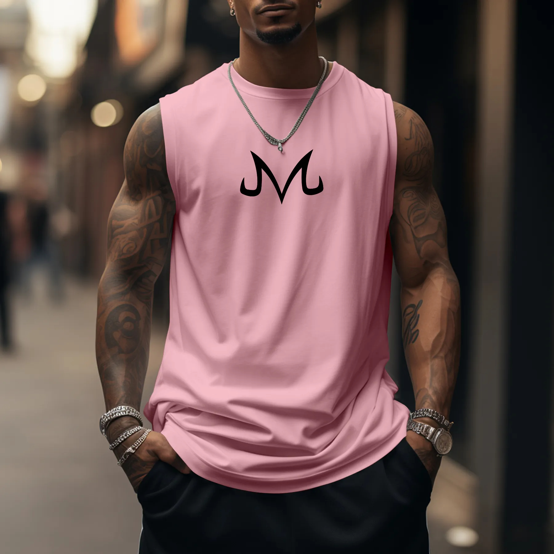 Majin Buu Dragon Ball Anime Pr – Tank Top Muscle recenzja i cena
