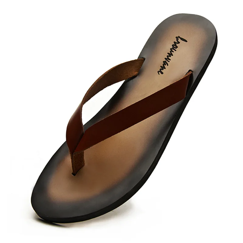 Classic Genuine Leather Mens S – Flip Flop Leather Men recenzja i cena