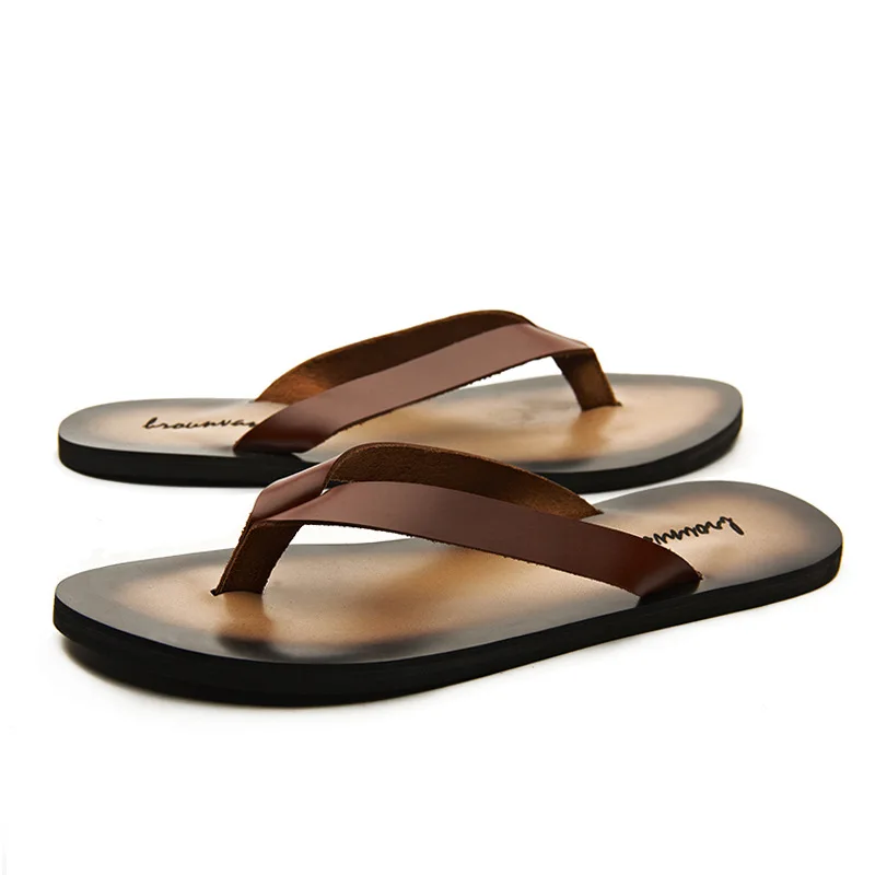 Classic Genuine Leather Mens S – Flip Flop Leather Men recenzja i cena