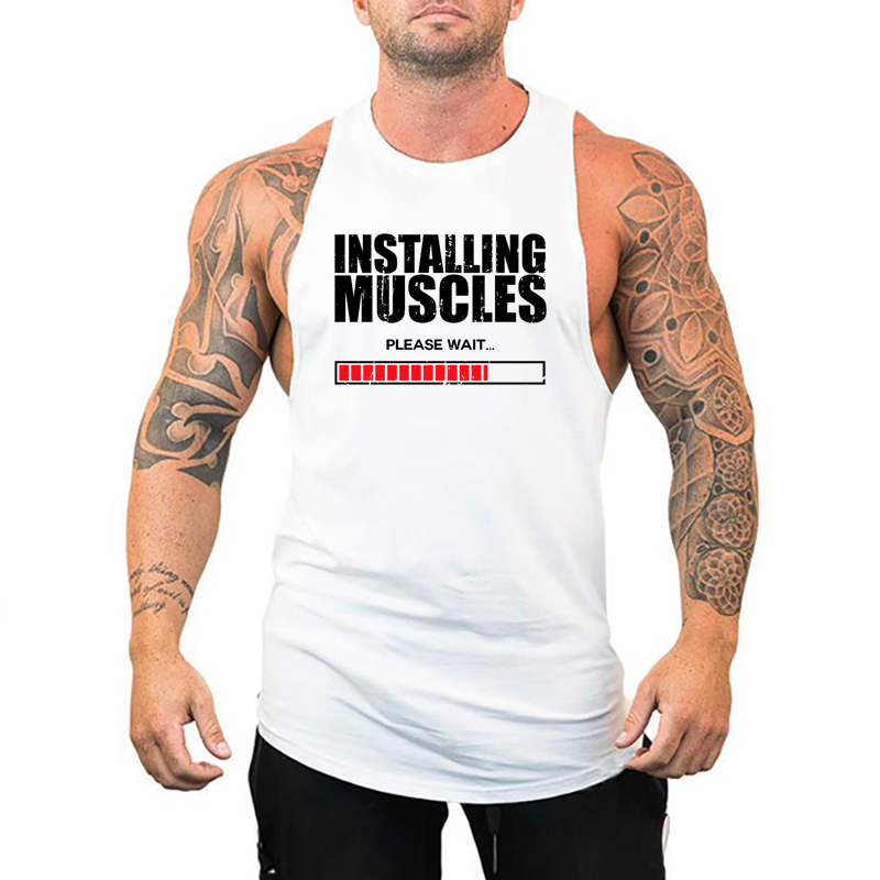 Installing Muscles Please Wait – Tank Top Muscle recenzja i cena