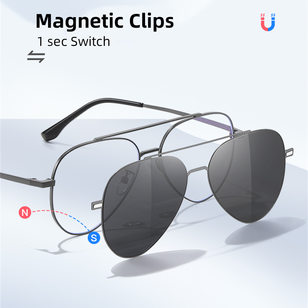 VIVIBEE Aviation Magnetic Pola – Sunglasses Aviator Polarized recenzja i cena