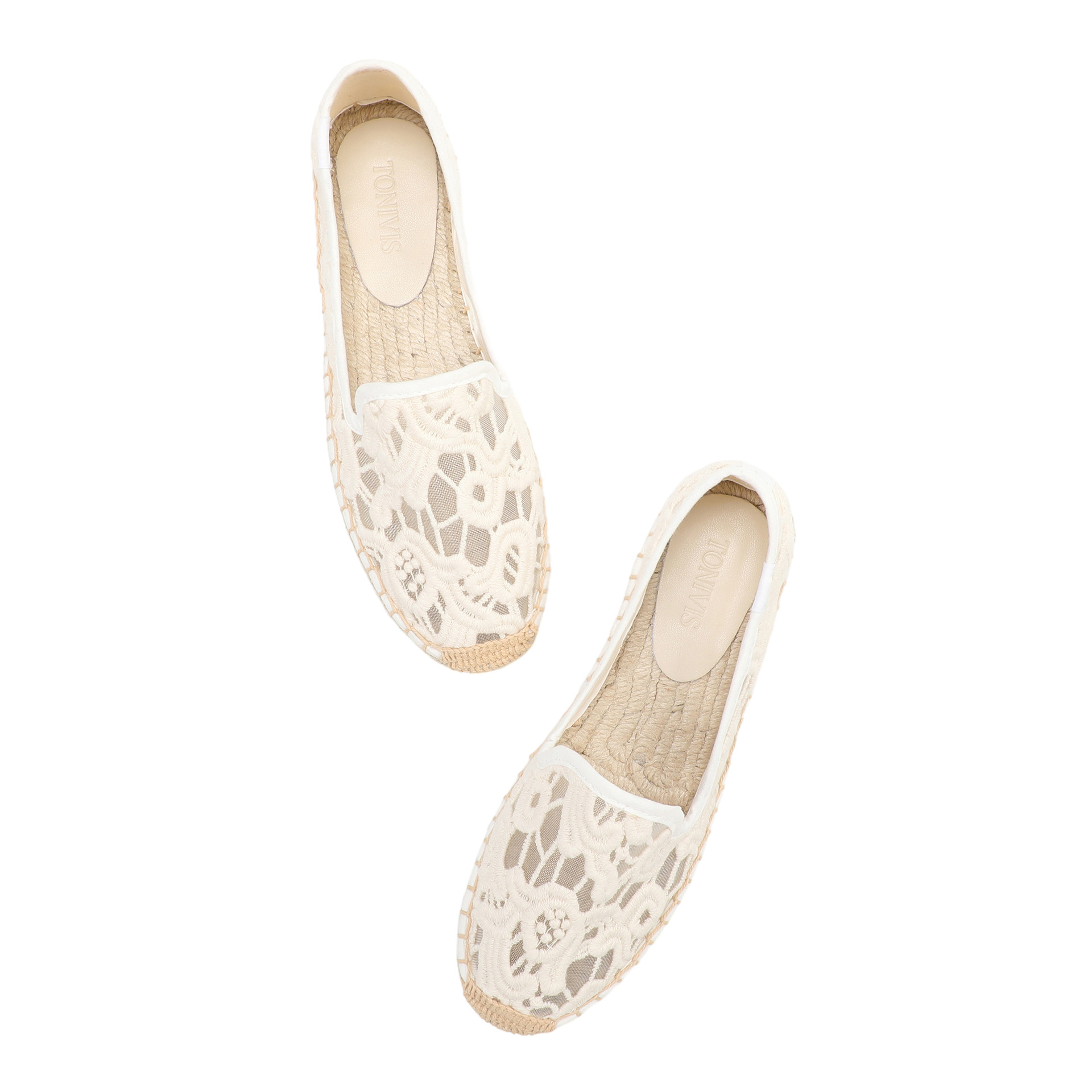 Women Lace Espadrilles Flats S – Espadrille Slip On recenzja i cena
