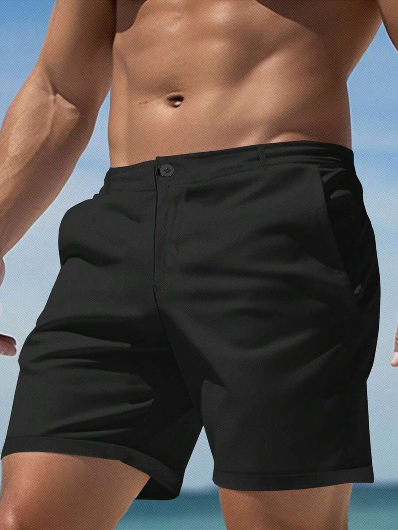 Men's Slim Fit Chino Shorts Su – Shorts Chino Slim recenzja i cena