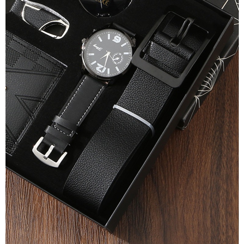 New Mens Watch Set with Gift B – Sunglass Retainer Cord recenzja i cena