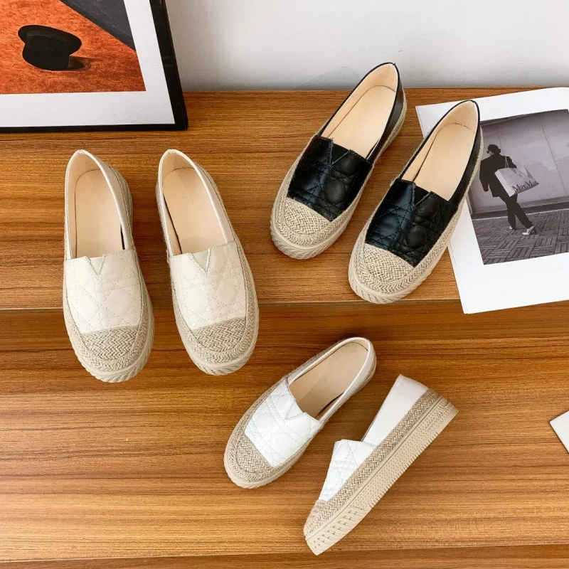 2025 New Women's Shoes Espadri – Espadrille Slip On recenzja i cena