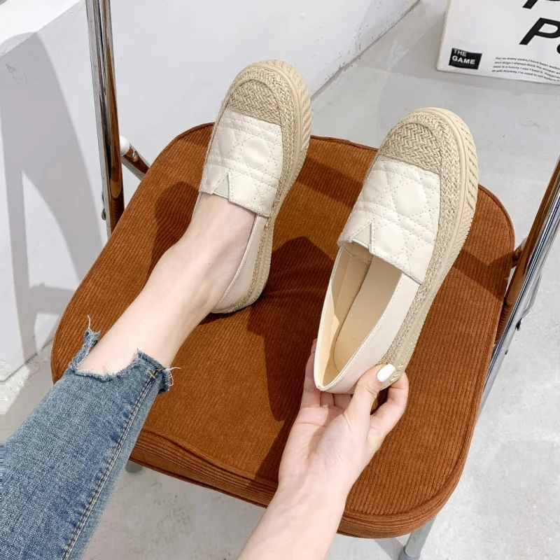 2025 New Women's Shoes Espadri – Espadrille Slip On recenzja i cena