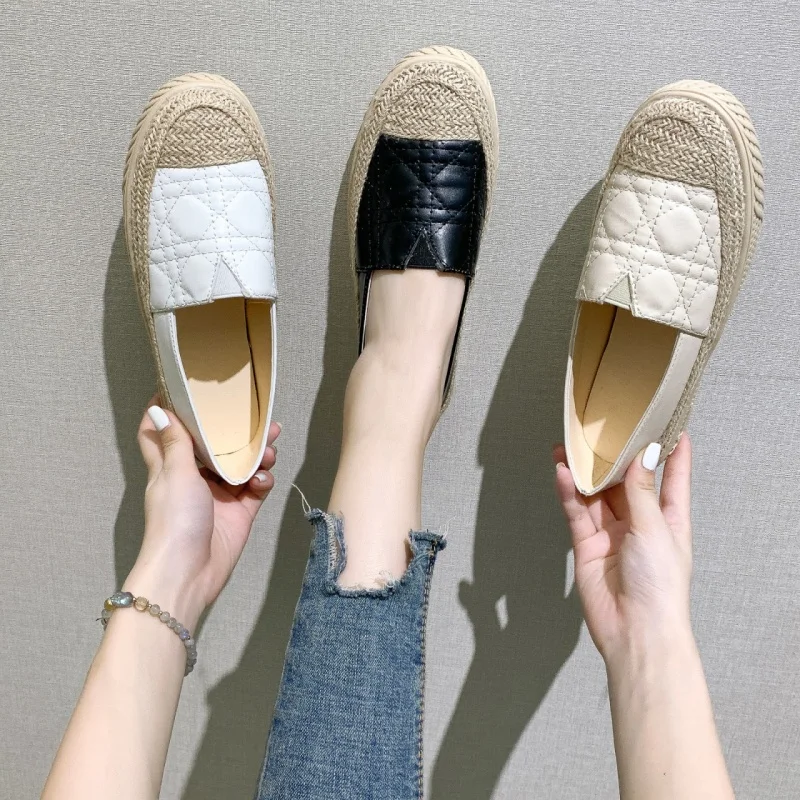 2025 New Women's Shoes Espadri – Espadrille Slip On recenzja i cena