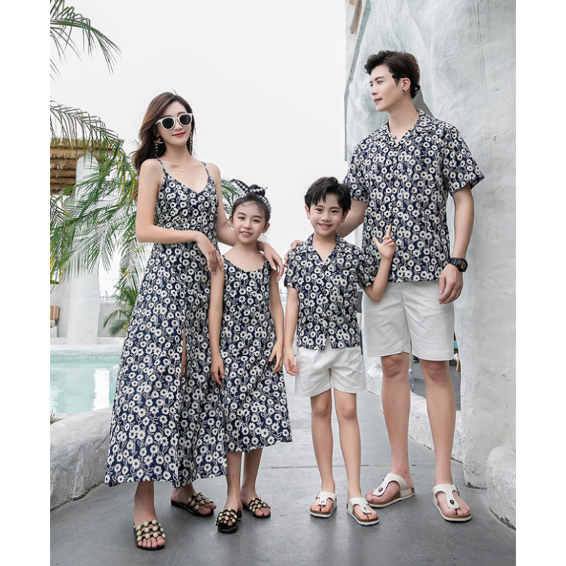 Family Matching Outfit Floral  – Resort Shirt Floral recenzja i cena