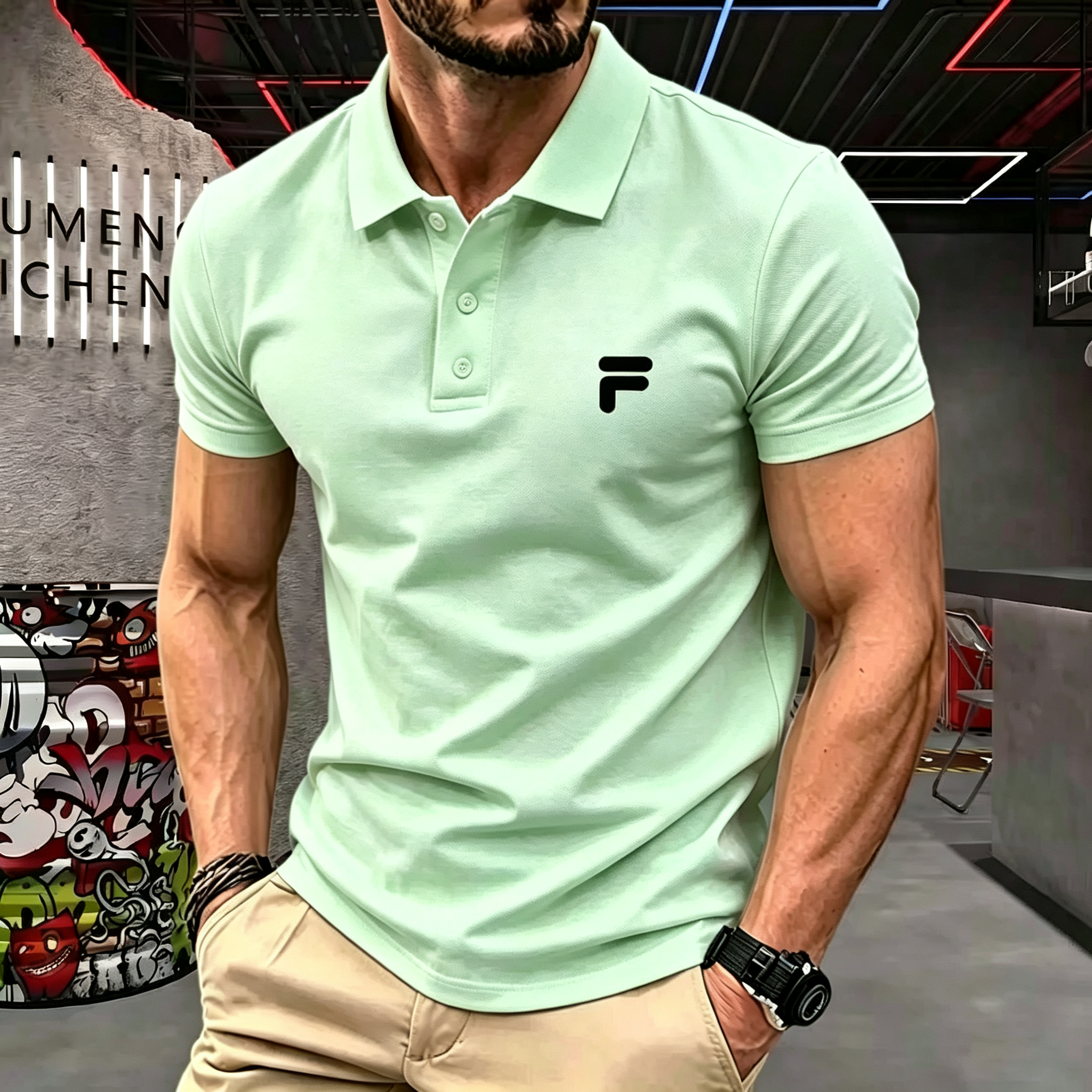2026 Men Breathable Pique Cott – Polo Shirt Pique recenzja i cena
