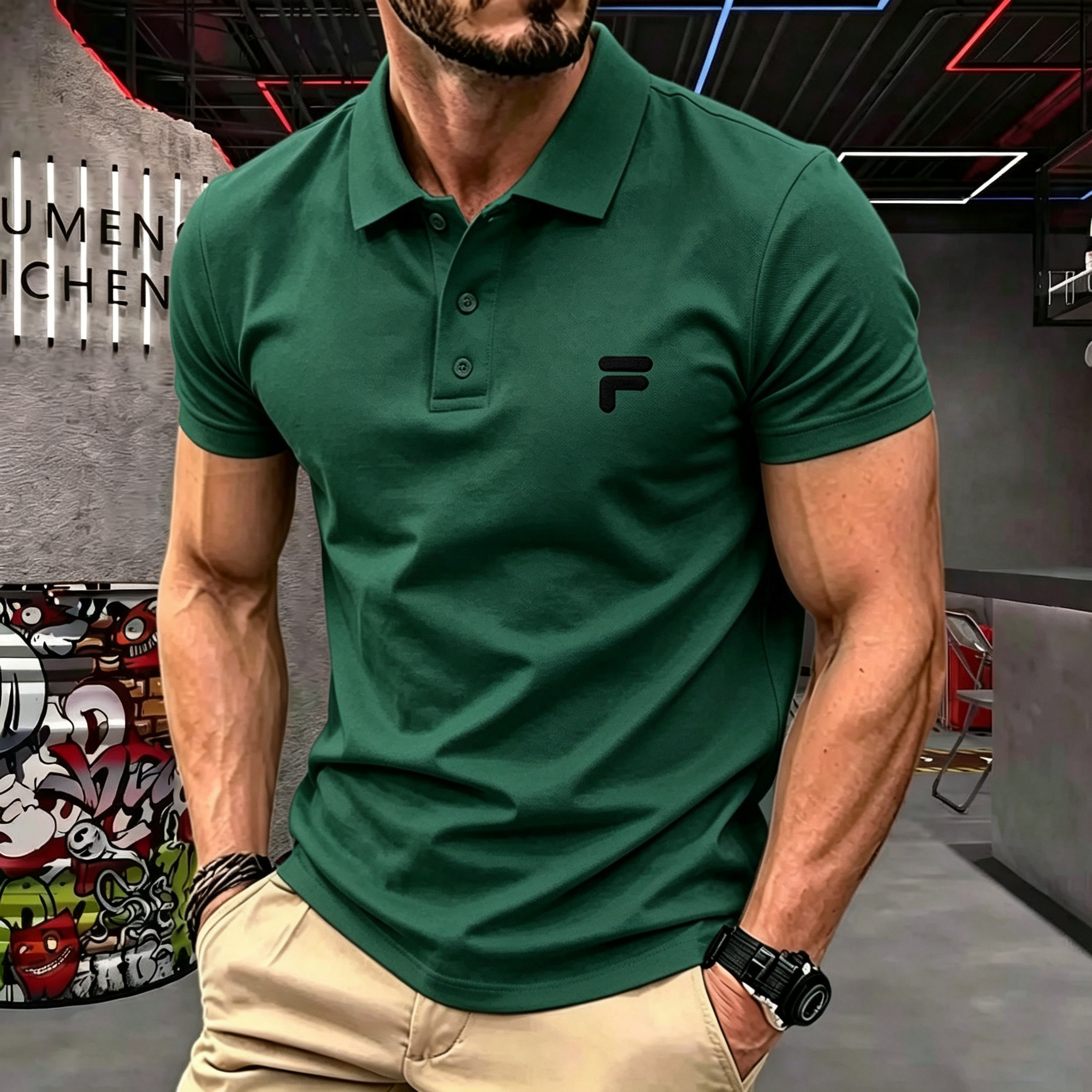 2026 Men Breathable Pique Cott – Polo Shirt Pique recenzja i cena