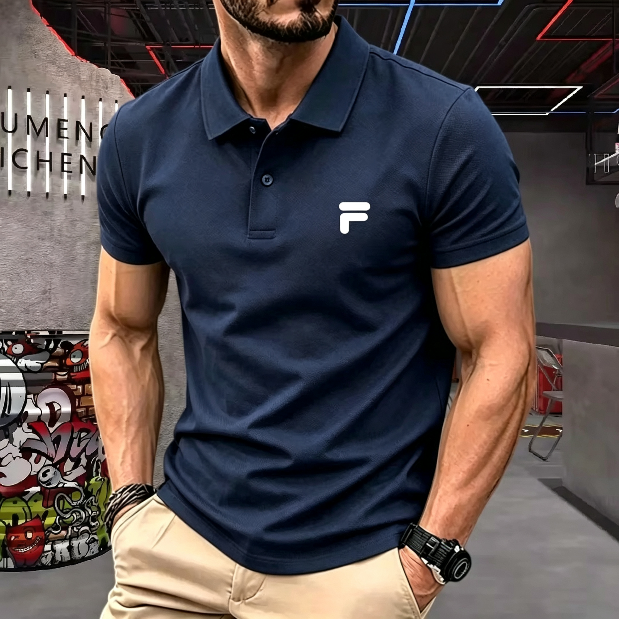 2026 Men Breathable Pique Cott – Polo Shirt Pique recenzja i cena