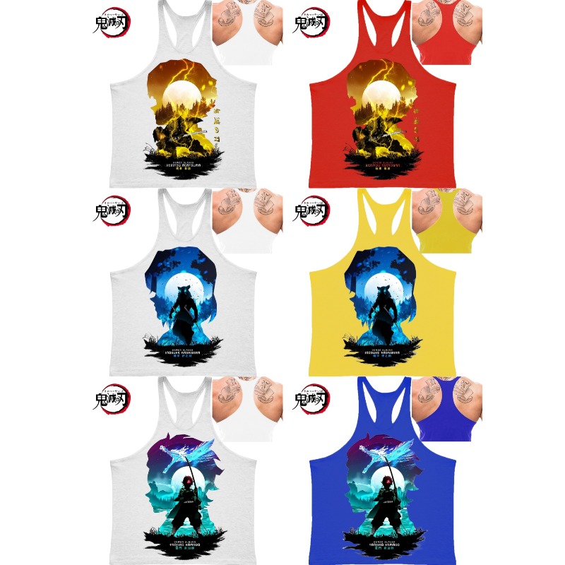 (Demon Slayer) GYM Mens Tank T – Tank Top Muscle recenzja i cena