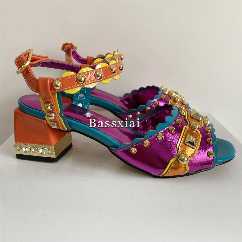 Luxury Rivet T-Strap Sandals W – Casual Sandal Leather recenzja i cena