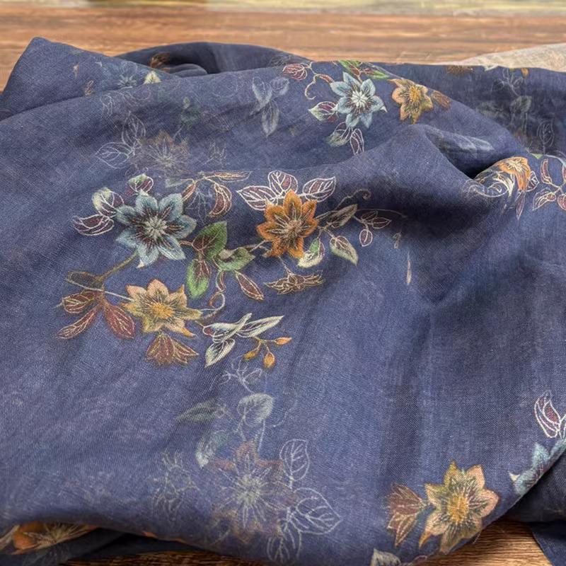 1yard High end pure flax tecid – Linen Shirt Breathable recenzja i cena